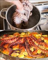 Polpo arrosto con patate