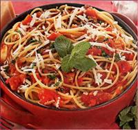 Spaghetti alla menta